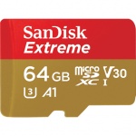 Sandisk Extreme microSDXC 64GB Class 10 UHS-I